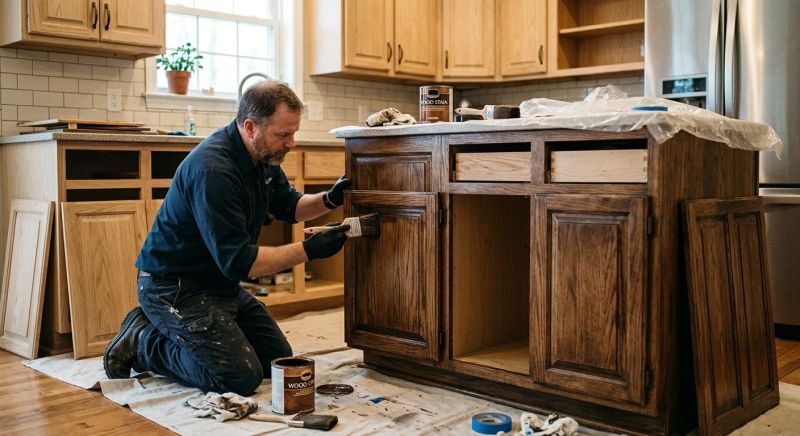 Kitchen Cupboard Refinishing in Indianapolis, IN