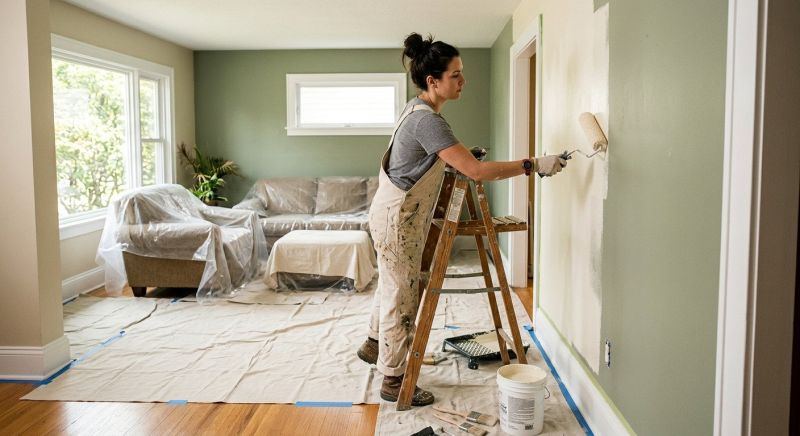 Ceiling Painting Service in Wilmington, NC