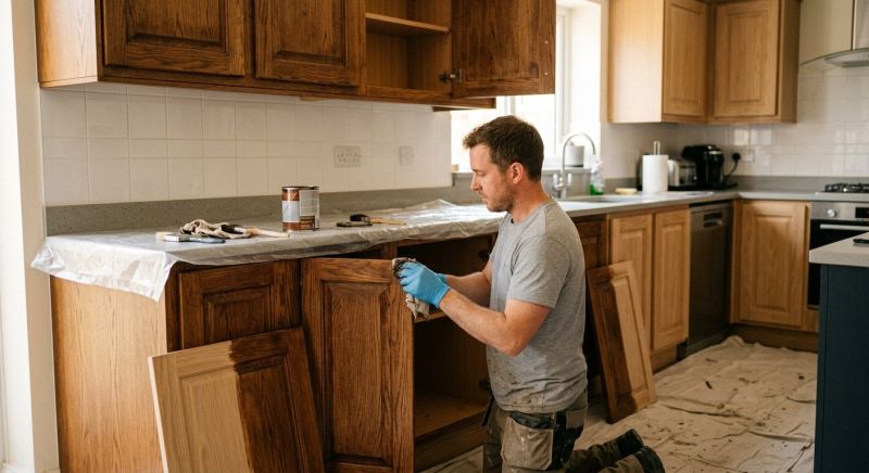 Cupboard Refinishing in Kokomo, IN