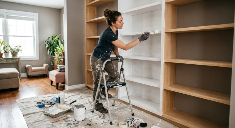 Desk Painting in Waco, TX