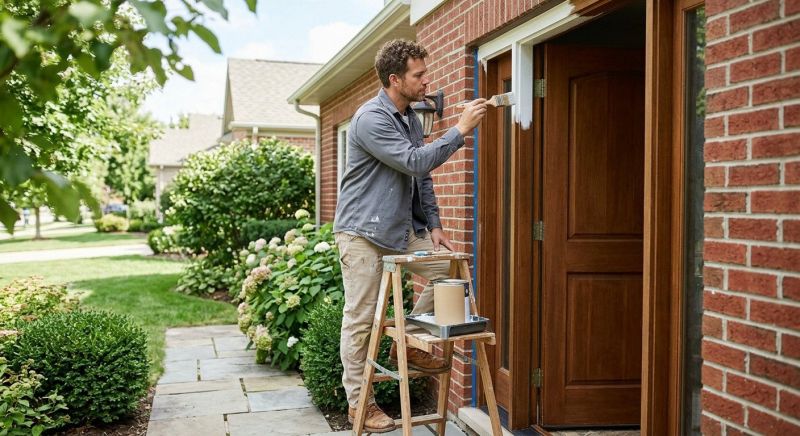 Door Trim Painting in Waco, TX