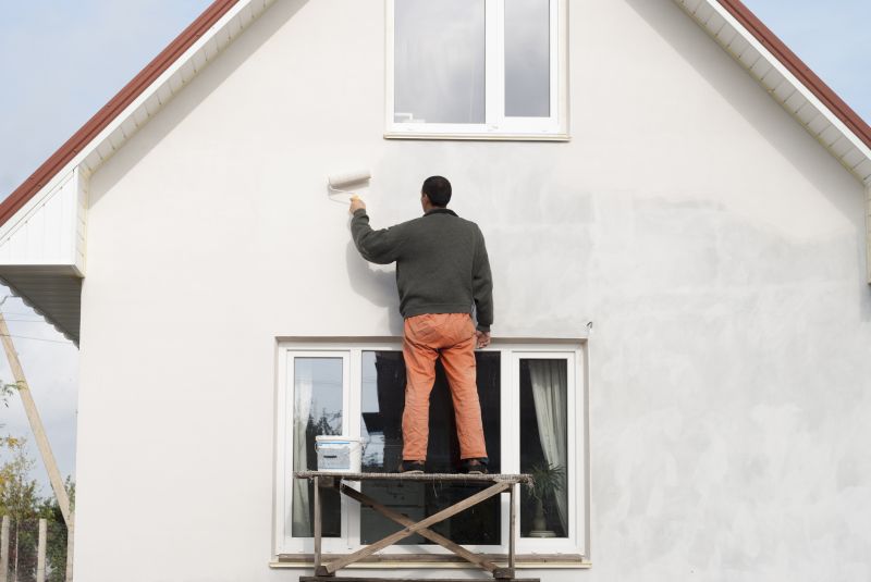 Fascia Painting in Arvada, CO
