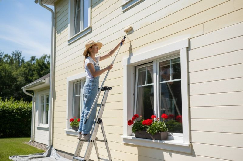 Fascia Painting in Fort Collins, CO