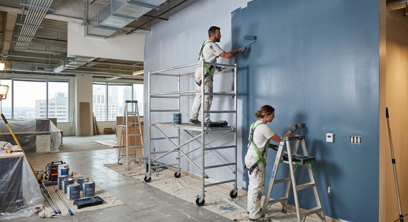 Reception Area Painting in Arvada, CO