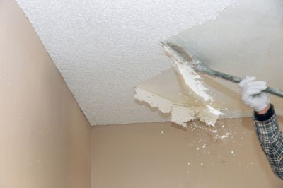 Ceiling Texture Removal Process