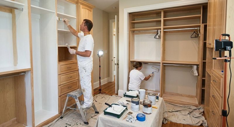Woodwork Painting in Wilmington, NC